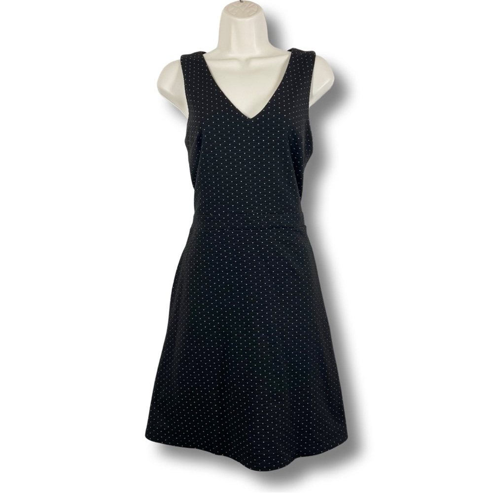 Ann Taylor Loft A-line Dress Polka dot Size 4